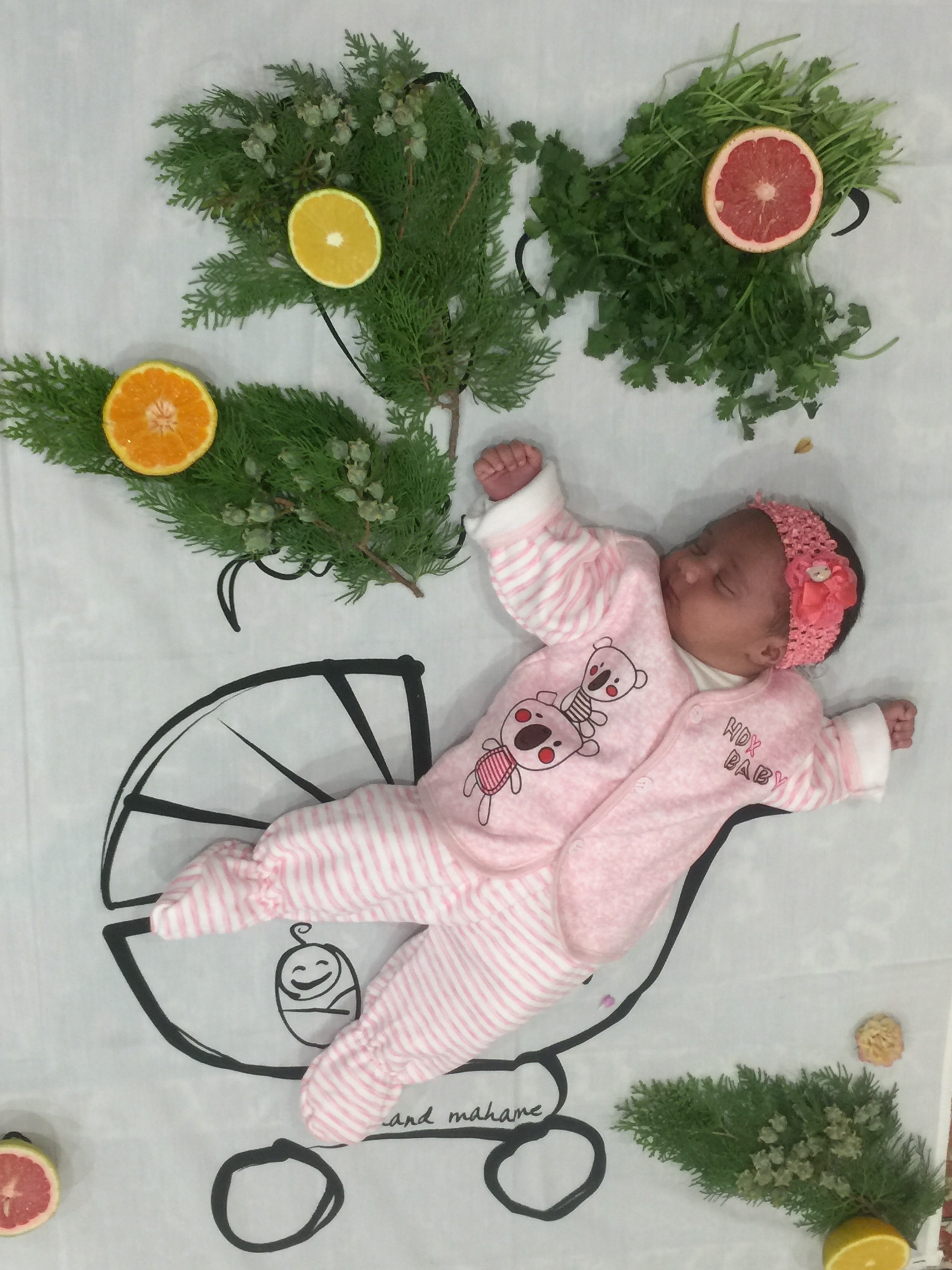 عکس نوزاد دختر Dorin nori