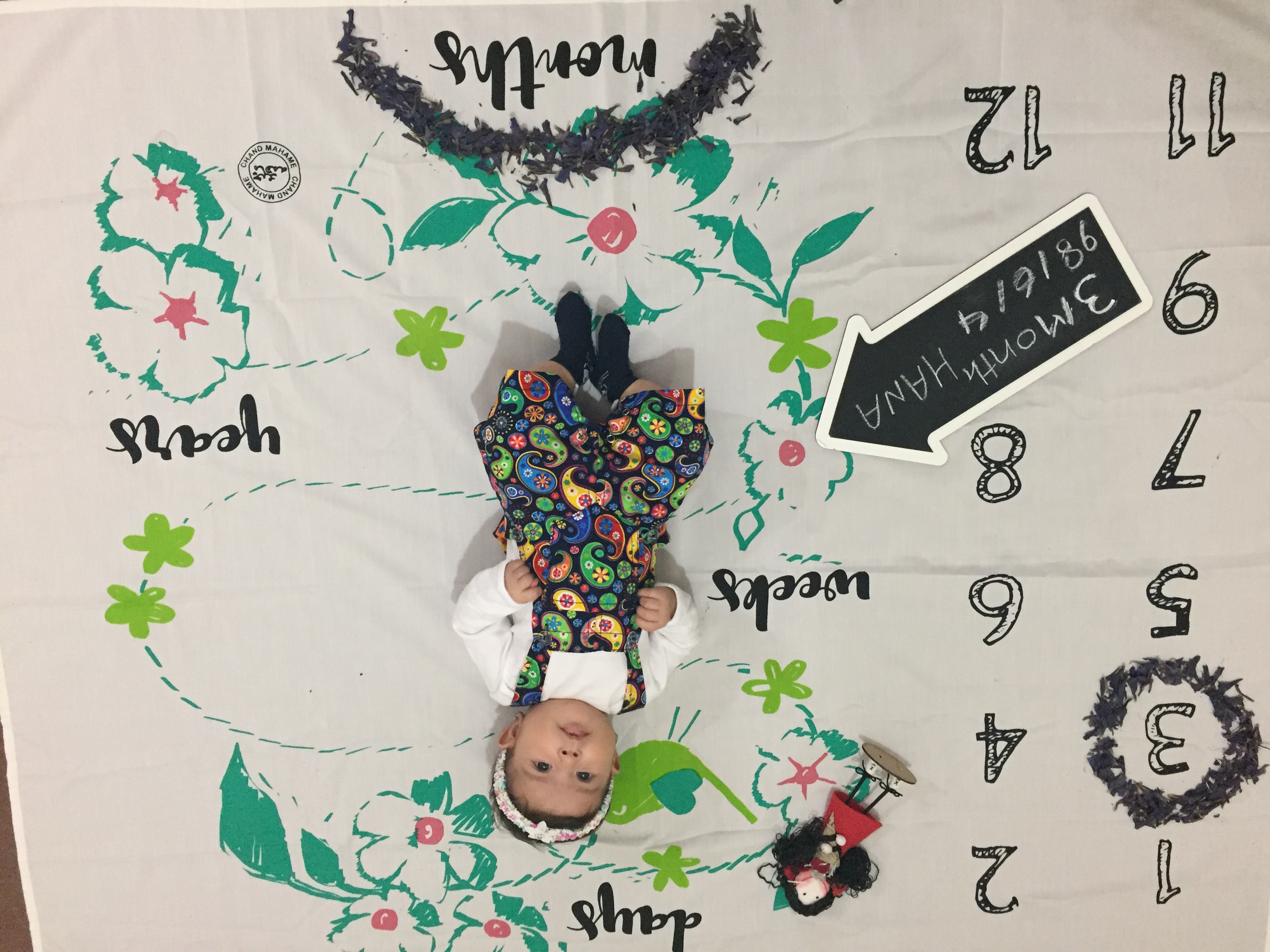 عکس نوزاد دختر هانا سلطانپور