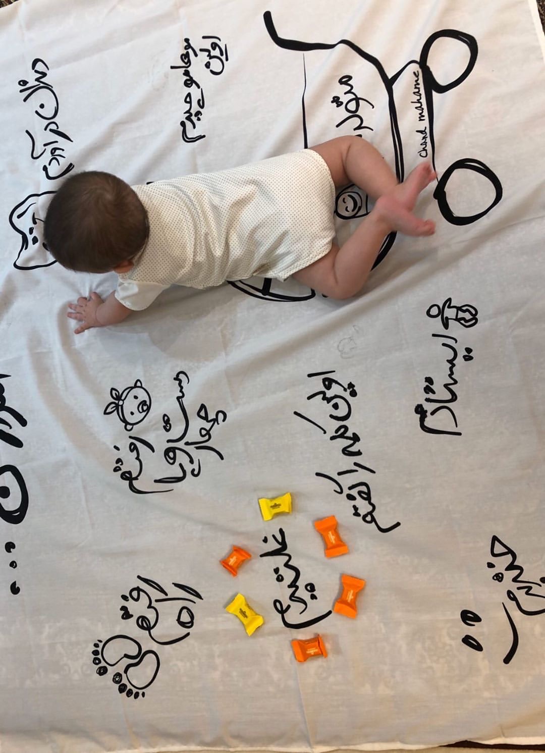 هفت ماهگی نوزاد هستي رساپور