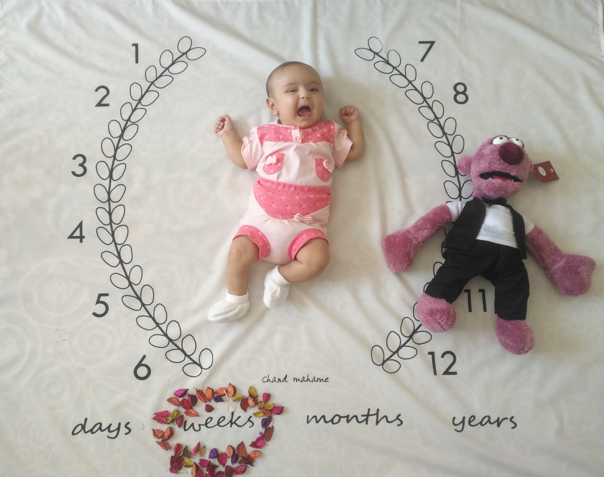 یازده ماهگی نوزاد دل آرا صمدی