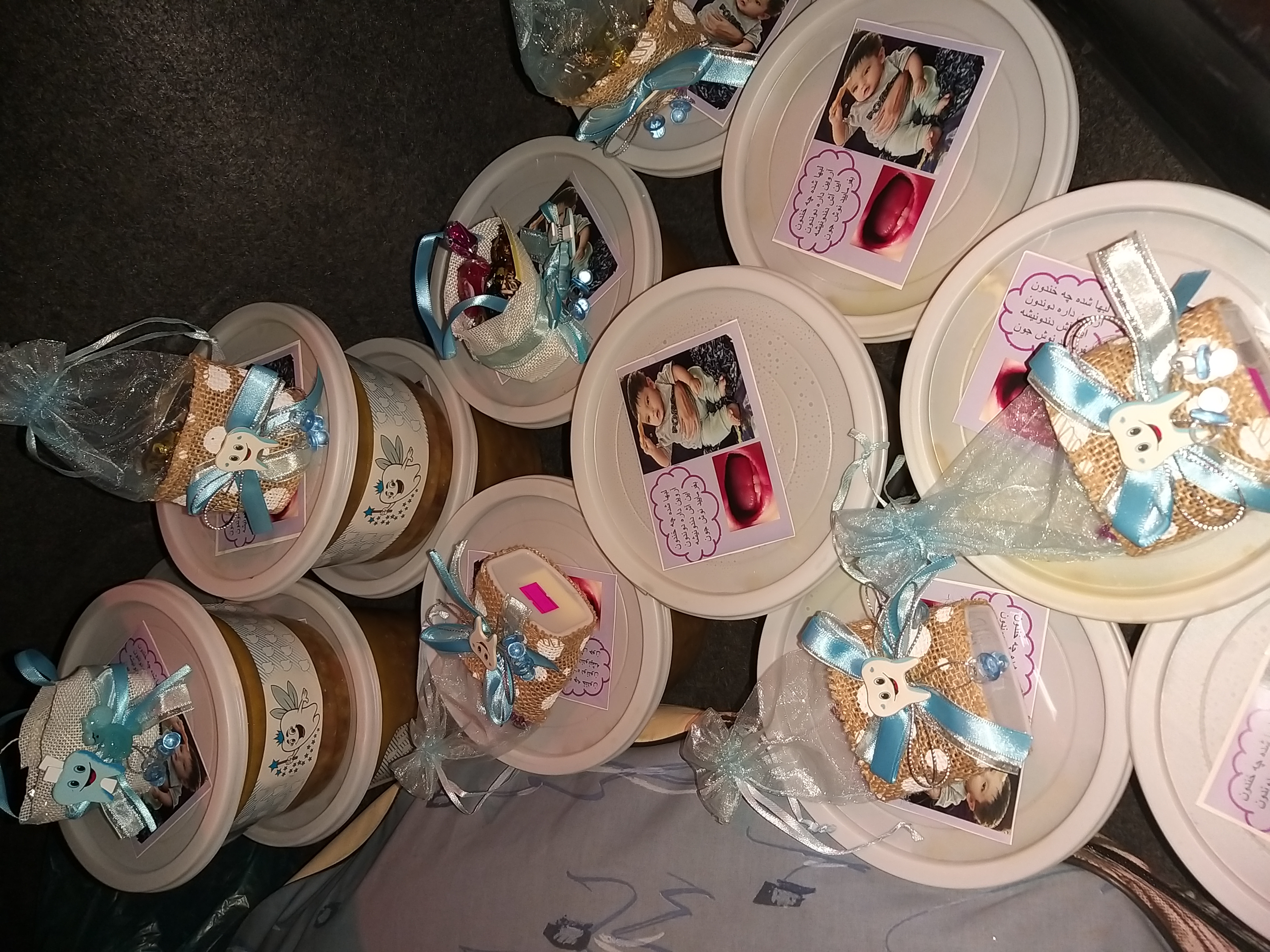 جشن دندونی نوزاد محمد اروين شيهكي تاش