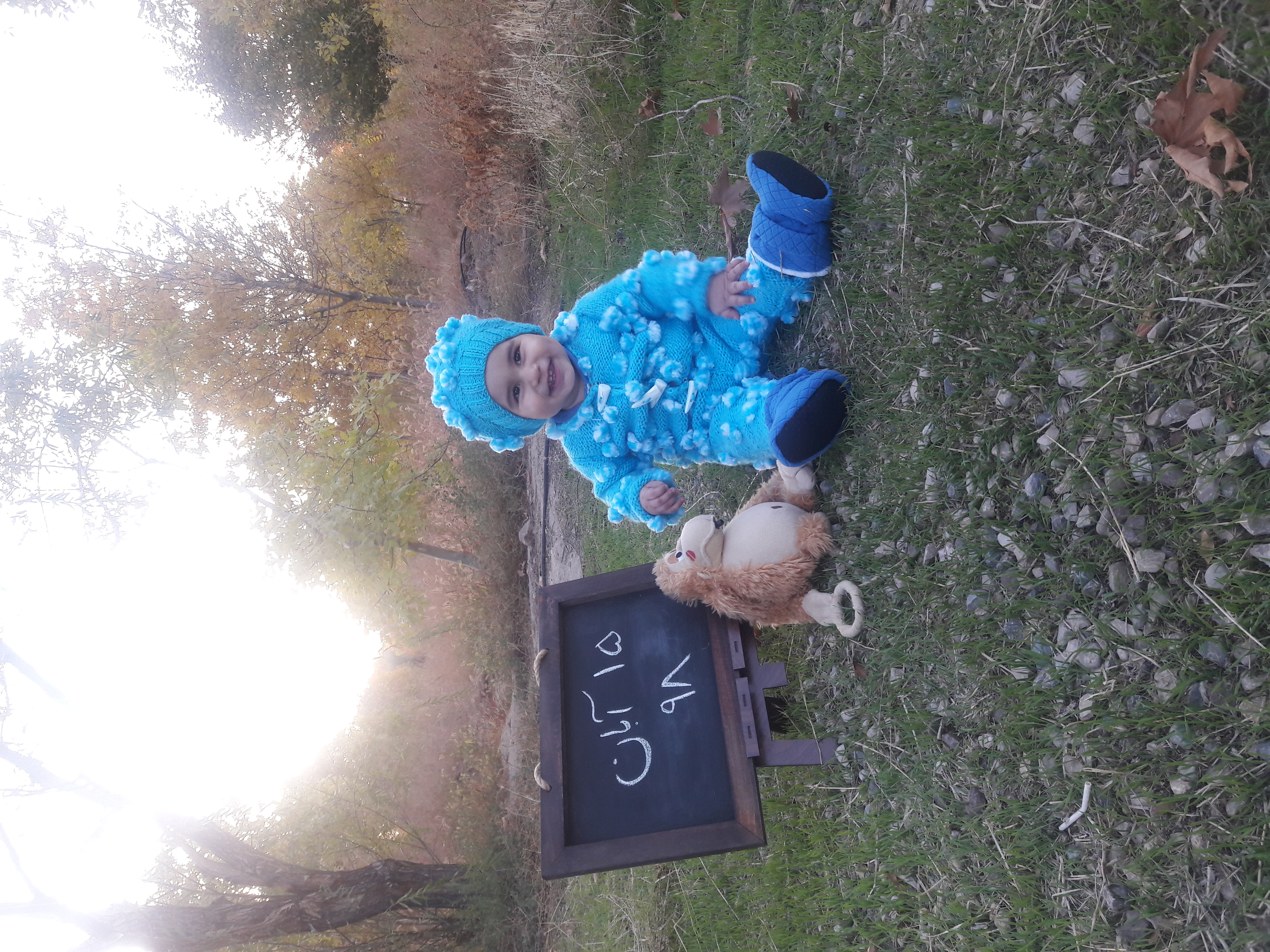 عکس نوزاد دختر مهرسام ابراهیم بیکی