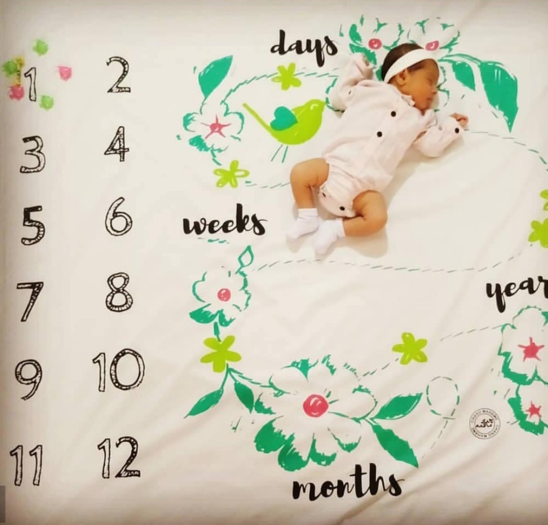 اولین خنده نوزاد کیانا مهدلو