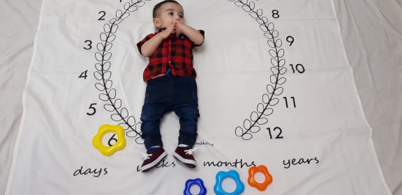 دوازده ماهگی نوزاد آرسام جعفری