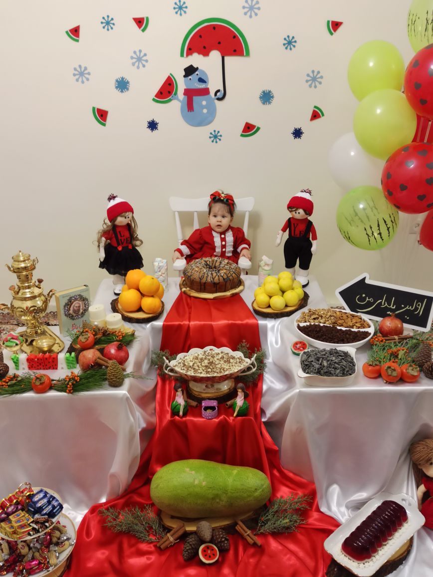 ده ماهگی نوزاد یاسمن