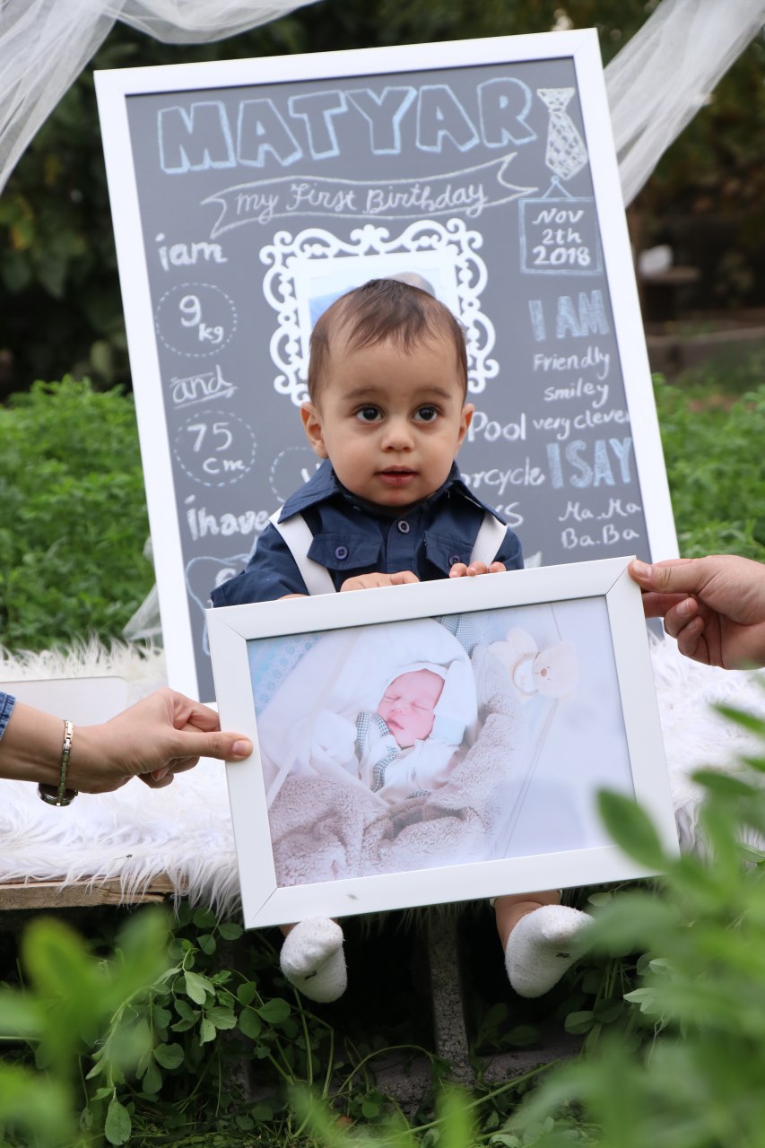 دوازده ماهگی نوزاد ماتیار قابلی