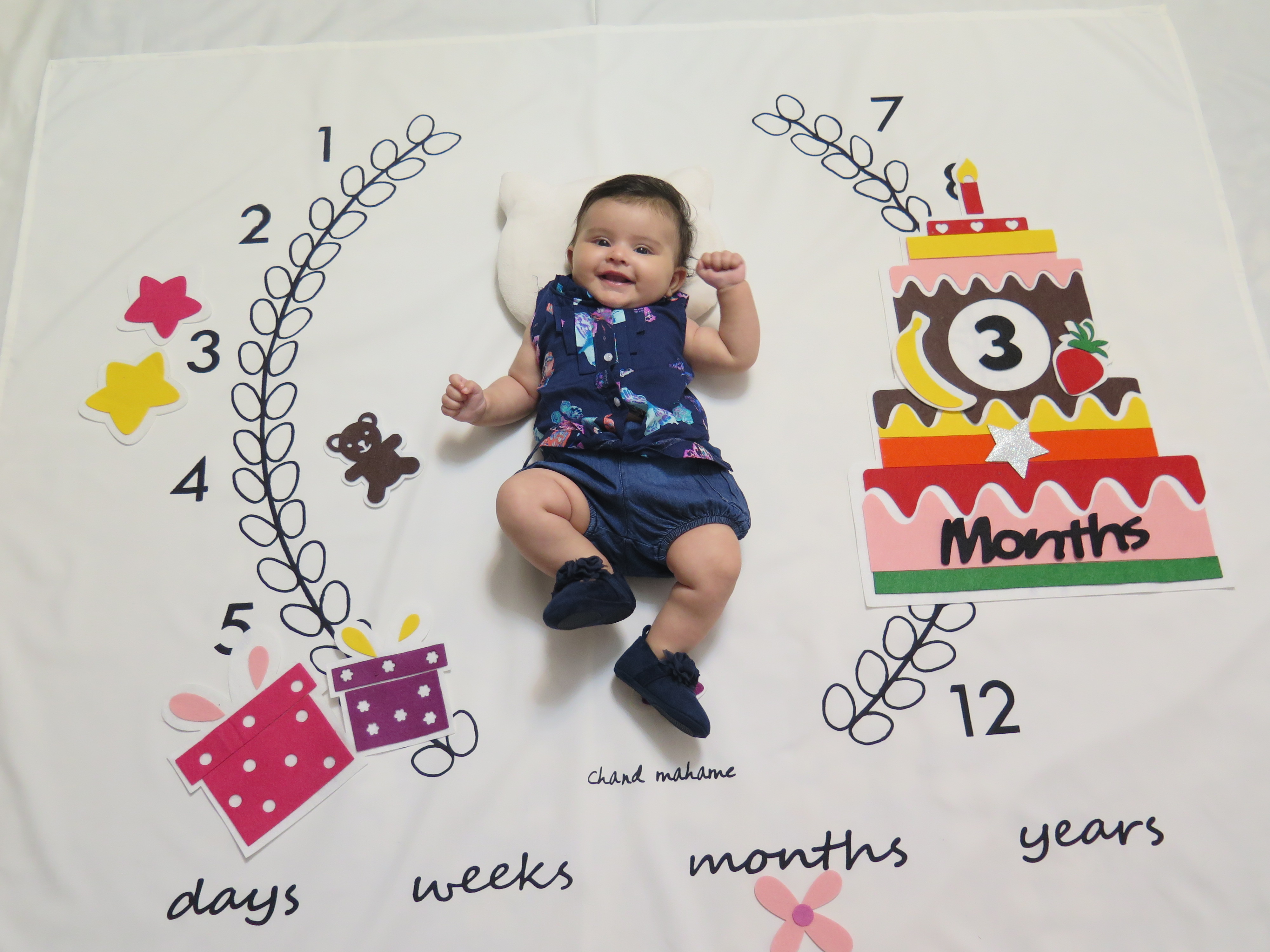 پنج ماهگی نوزاد دلوین رضایی زنگنه