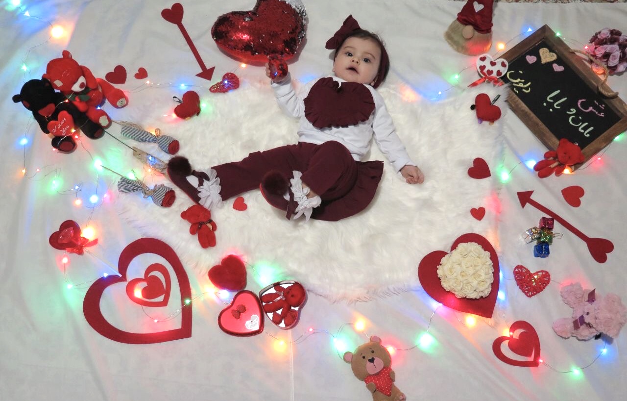 جشن ولنتاین کودک دلوین رضایی زنگنه