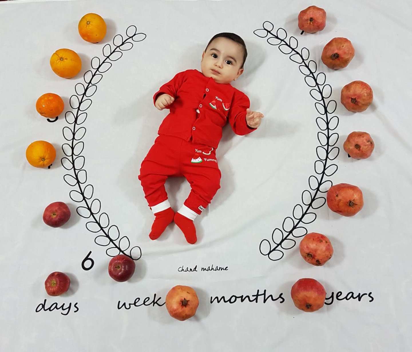 شش ماهگی نوزاد کارن قاسمی