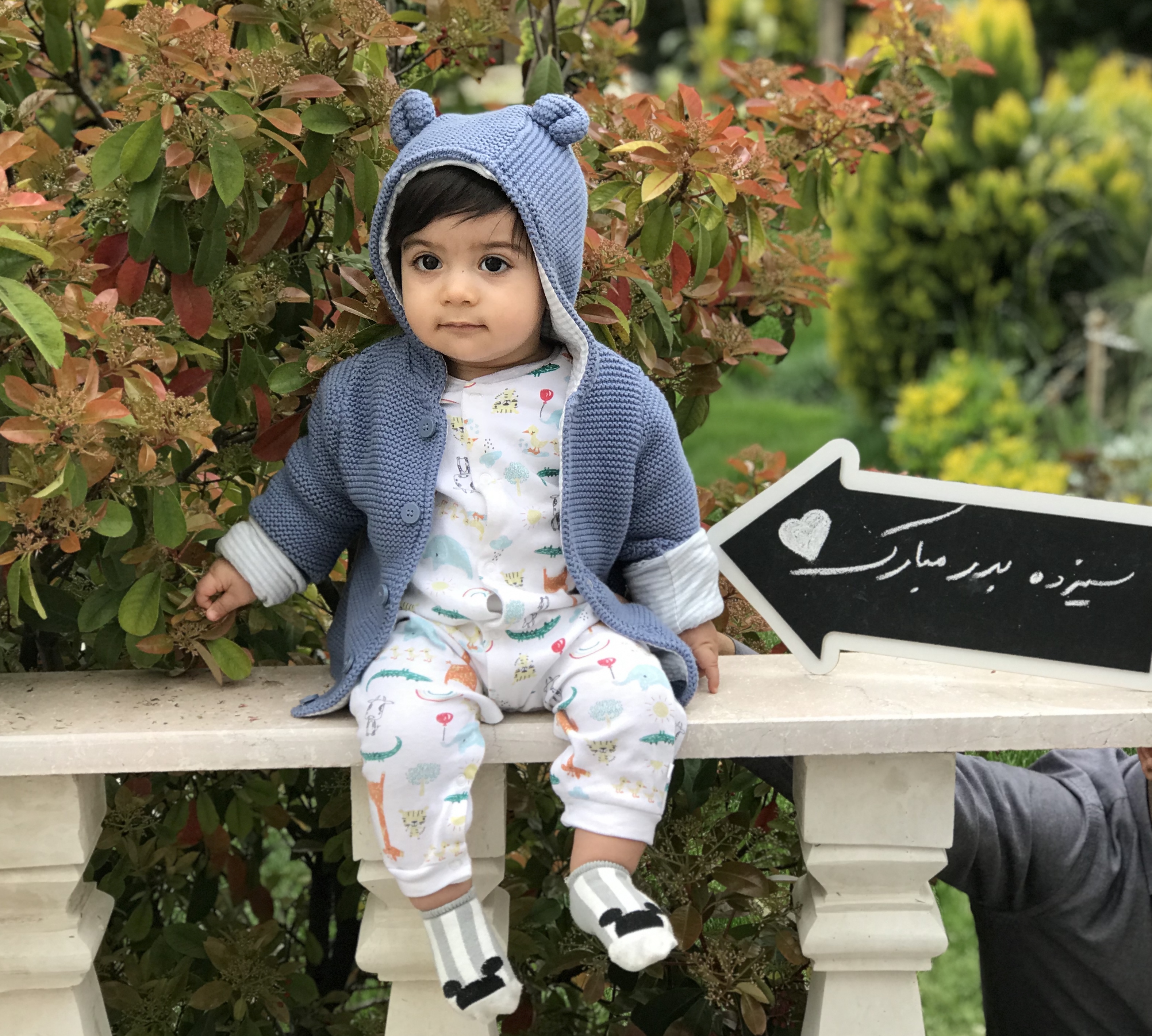 عکس نوزاد پسر مریم مرادخانی