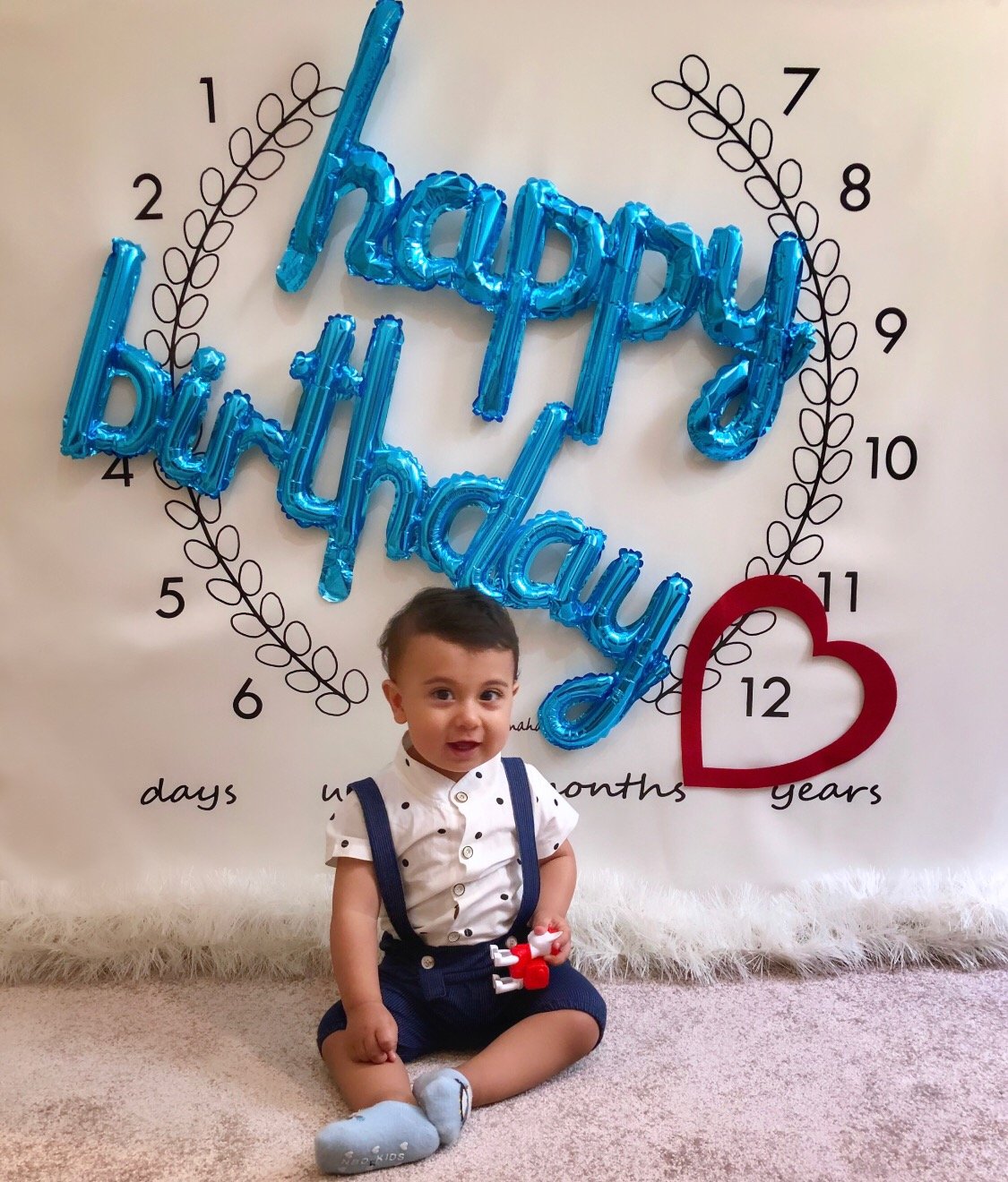 دوازده ماهگی نوزاد کوروش صالحی فشمی