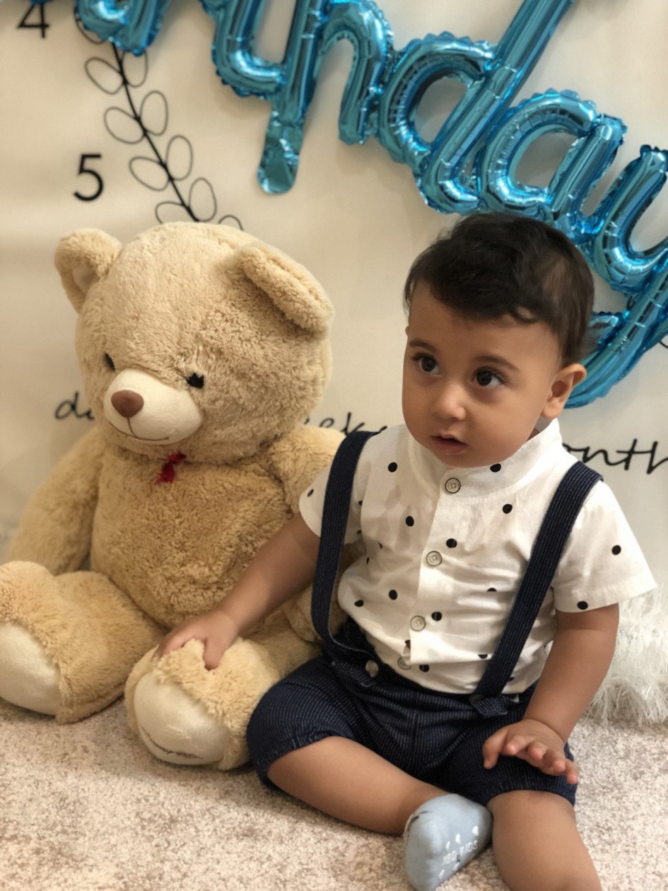 دوازده ماهگی نوزاد کوروش صالحی فشمی