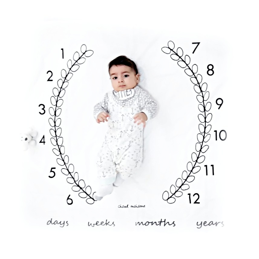 چهار ماهگی نوزاد آراد آزاد