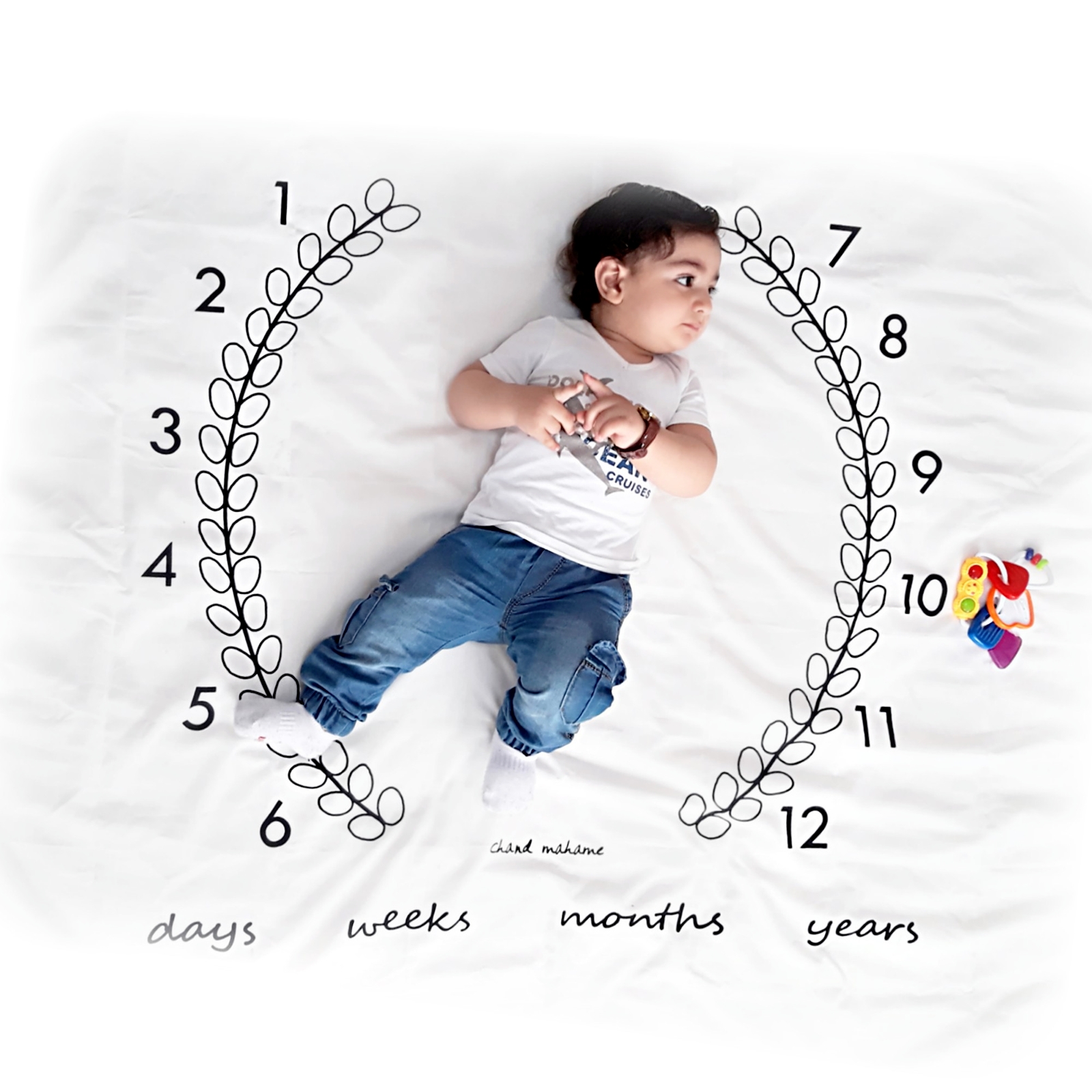 ده ماهگی نوزاد آراد آزاد