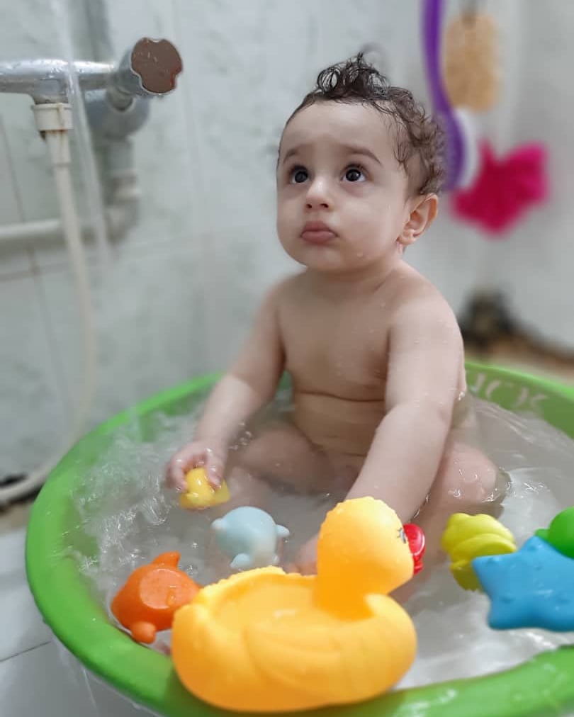 دوازده ماهگی نوزاد فربد فرجی