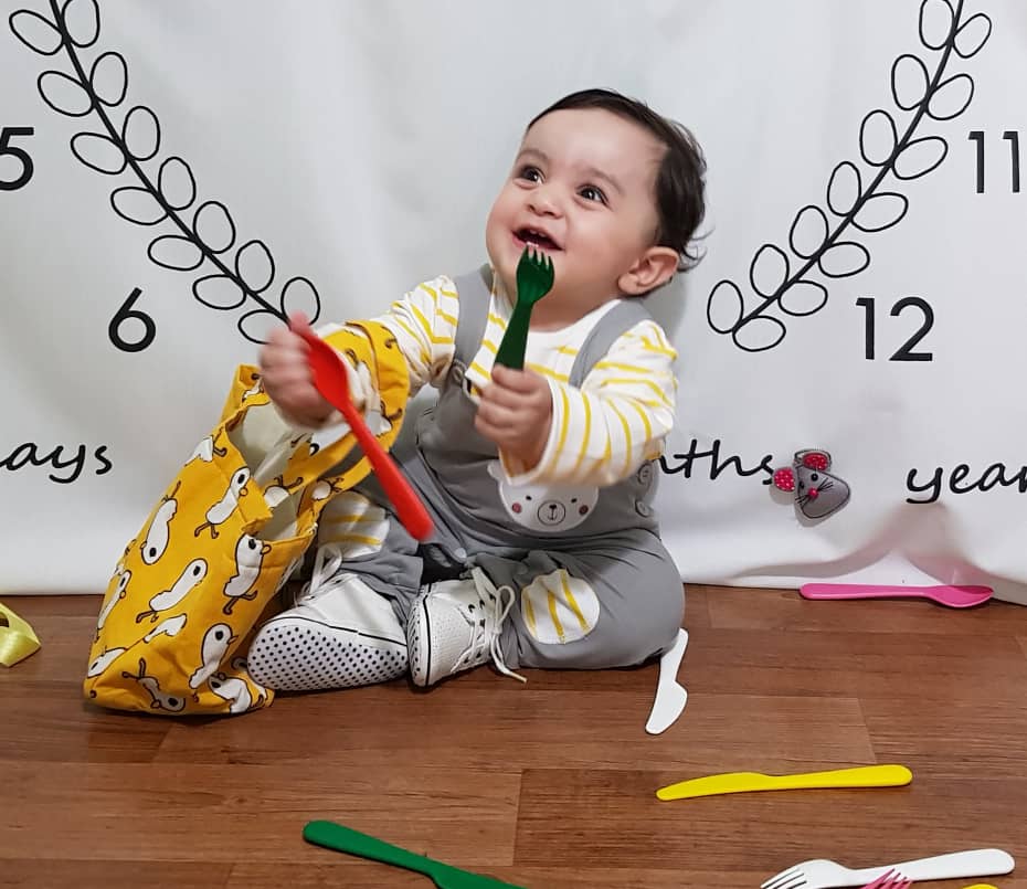 ده ماهگی نوزاد راستین کارآمد