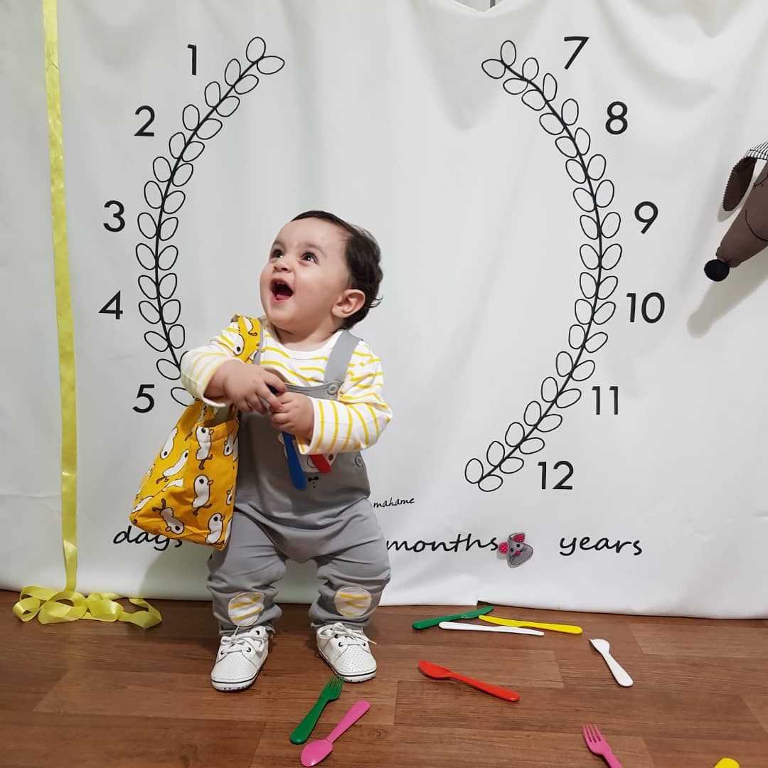 ده ماهگی نوزاد راستین کارآمد