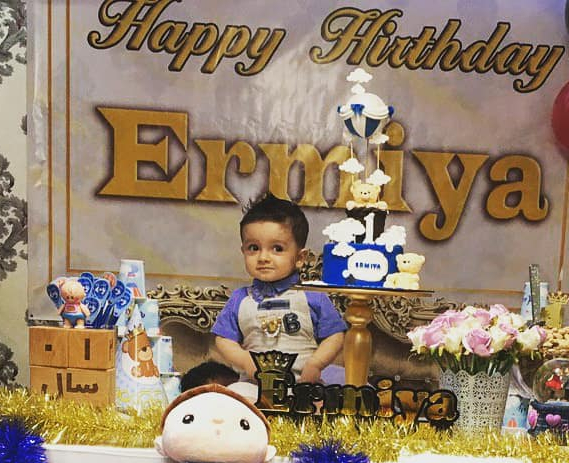 دوازده ماهگی نوزاد ارمیا ذکائی