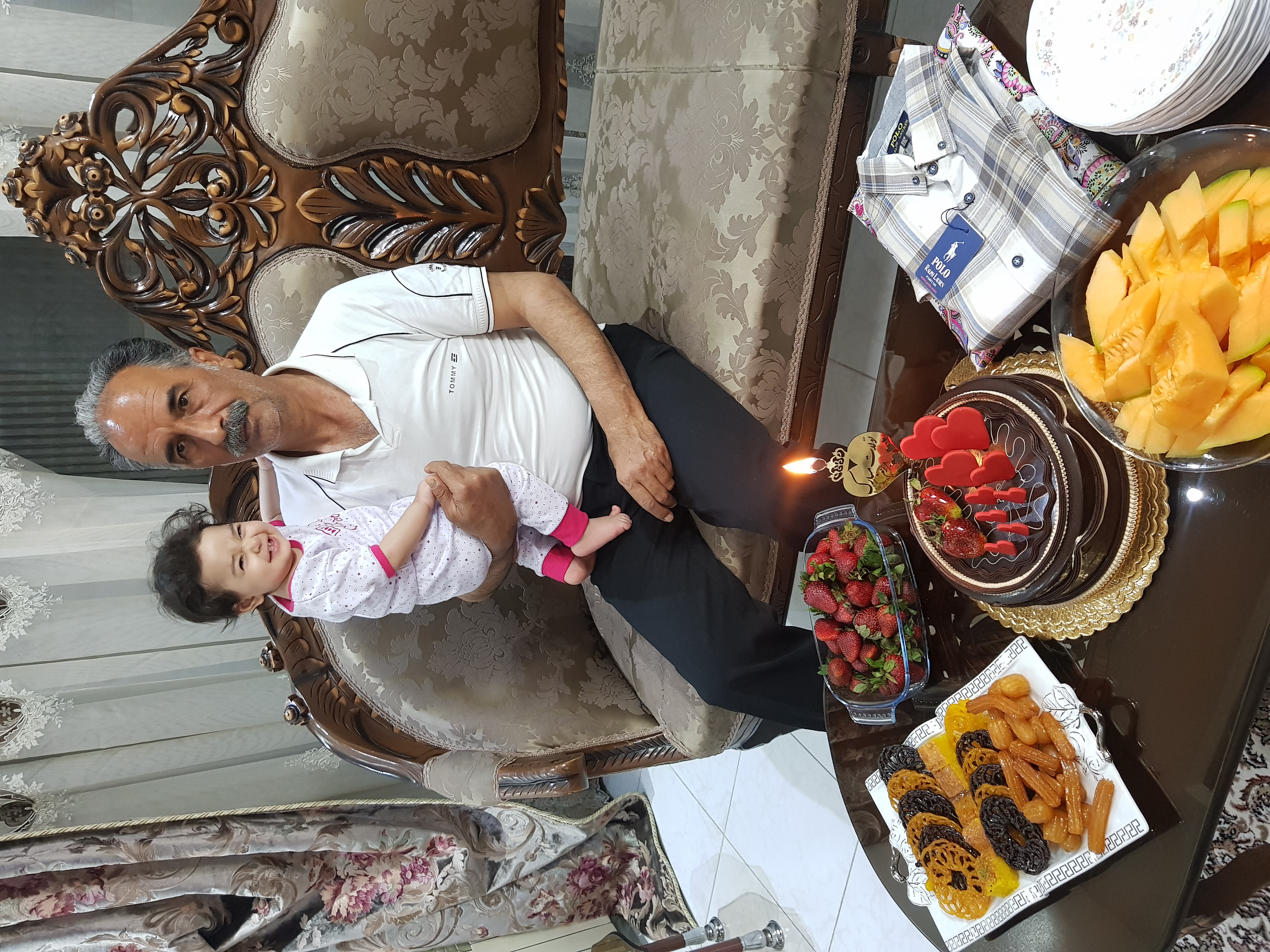 یازده ماهگی نوزاد مرسانا خباز شیرازی