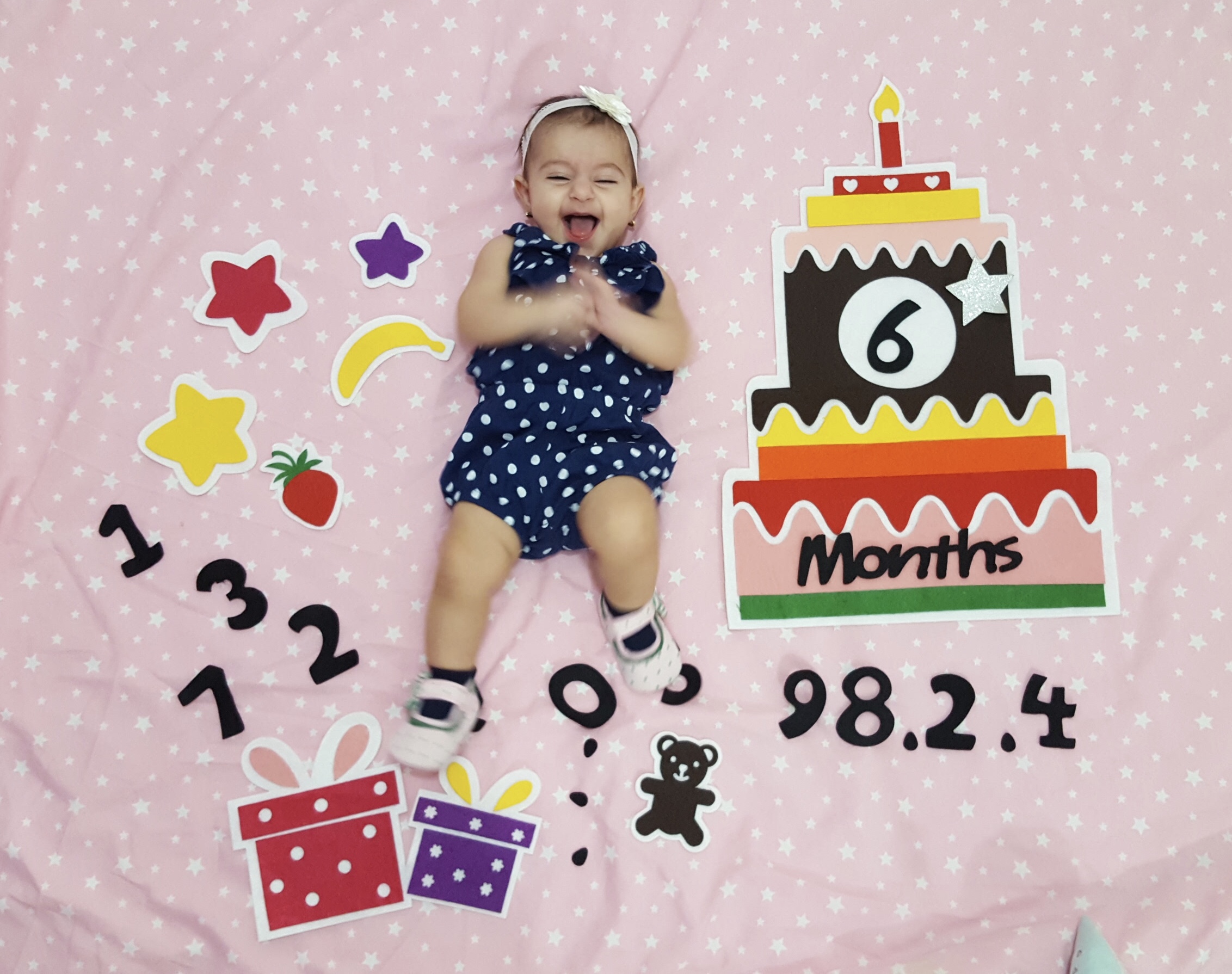 کیک ماهگرد تولد جانا جوكار