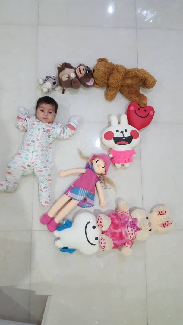 اولین خنده نوزاد جانا جوكار