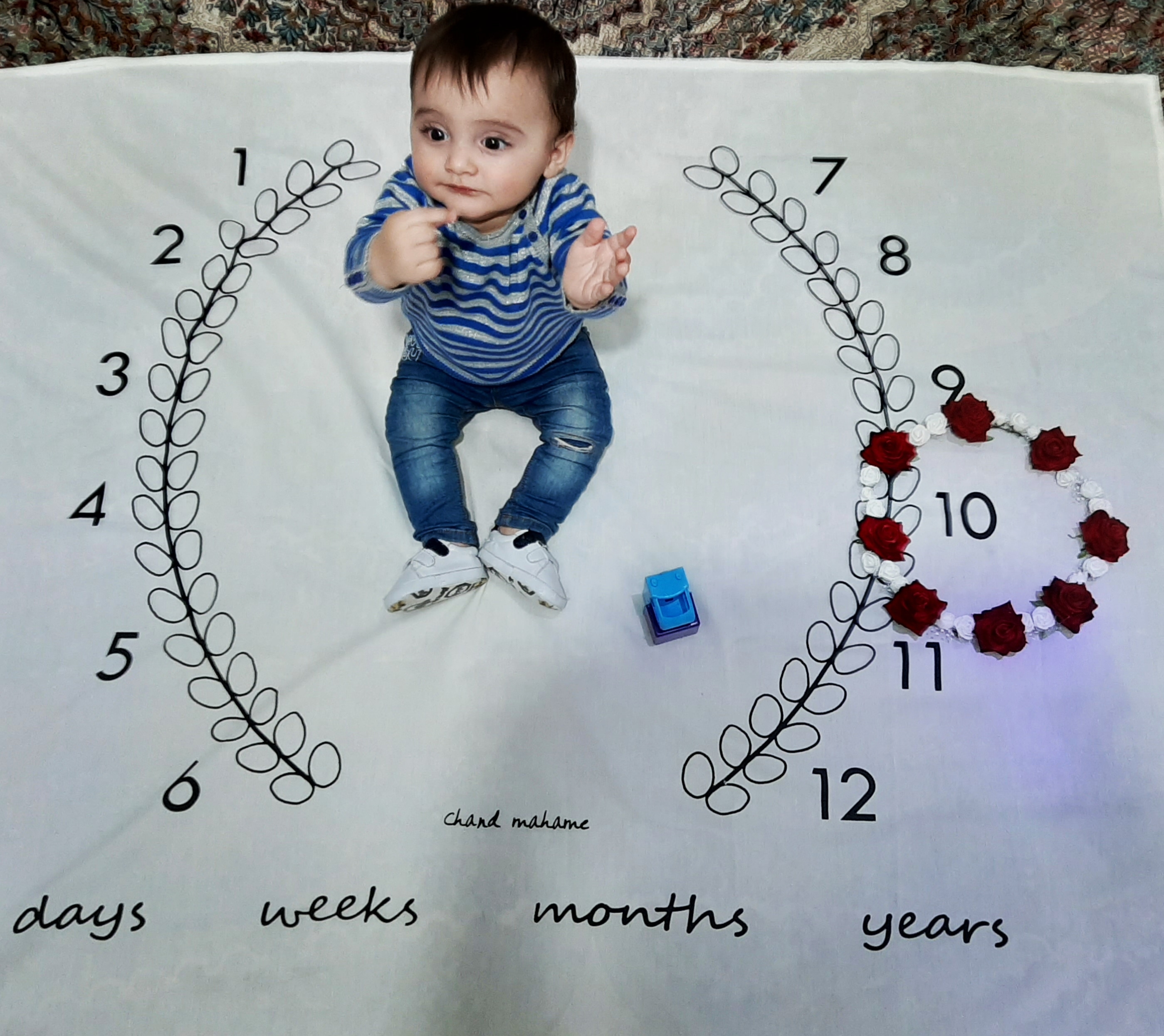 ده ماهگی نوزاد راستین درویشی