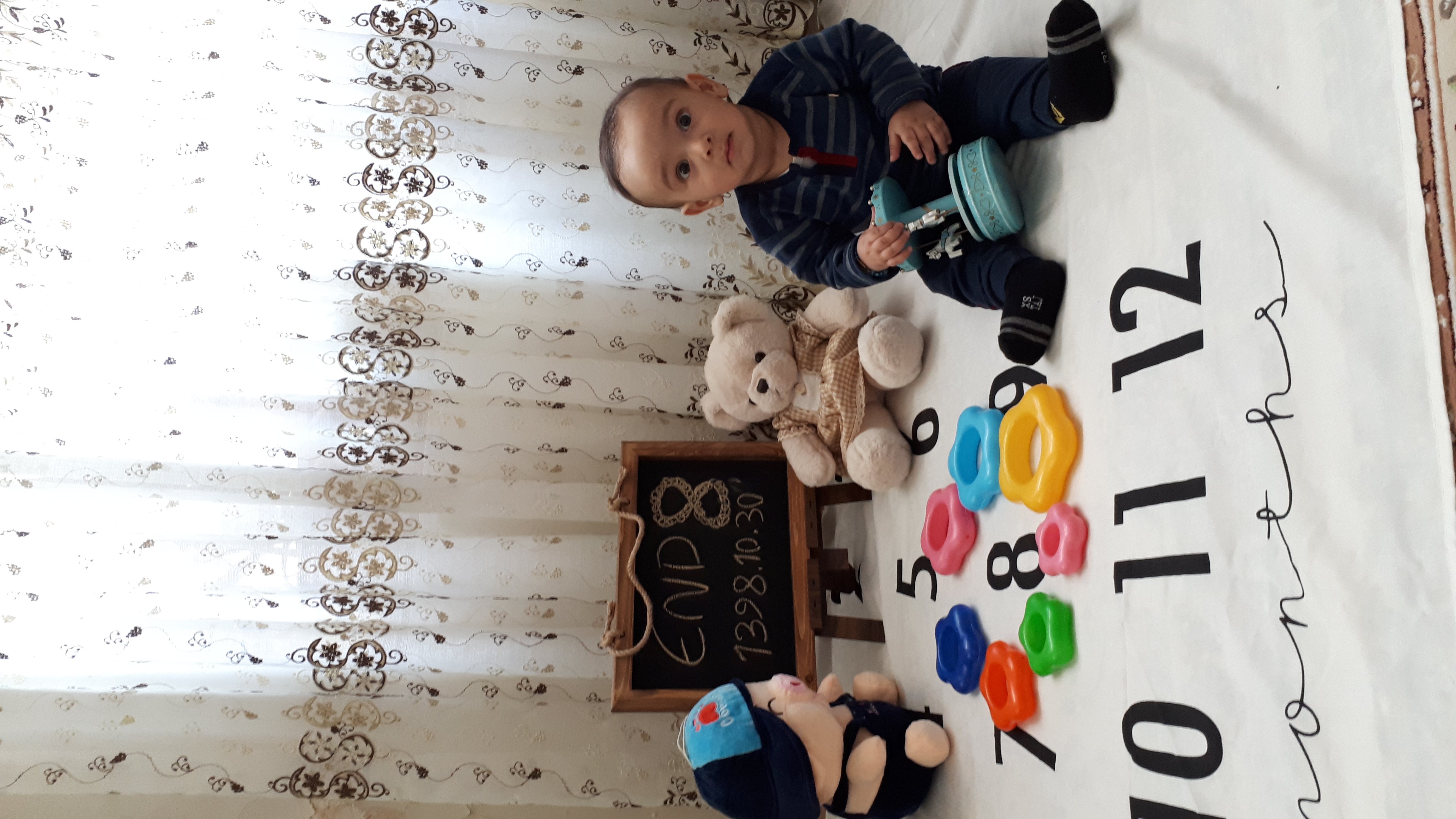 هشت ماهگی نوزاد فرهان آذین