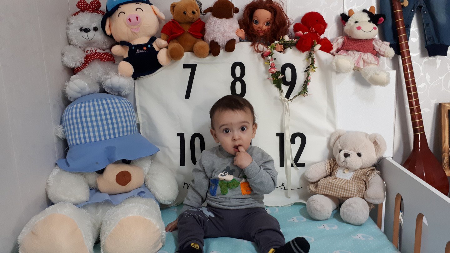 اولین کلمه نوزاد فرهان آذین