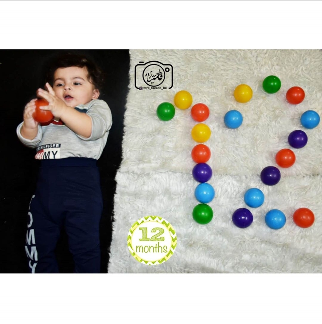 دوازده ماهگی نوزاد محمدطاهافارسی