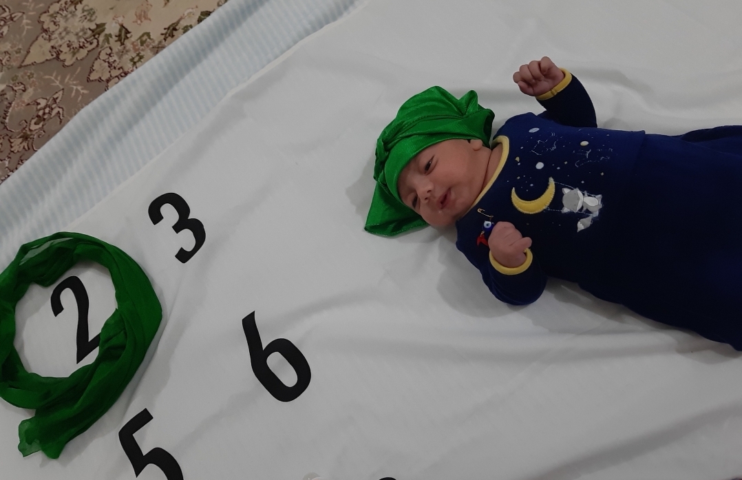 دو ماهگی نوزاد محمد طه