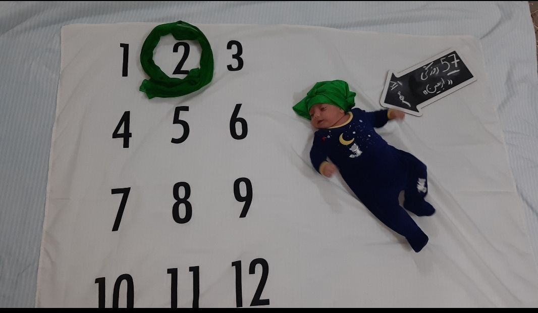 دو ماهگی نوزاد محمد طه