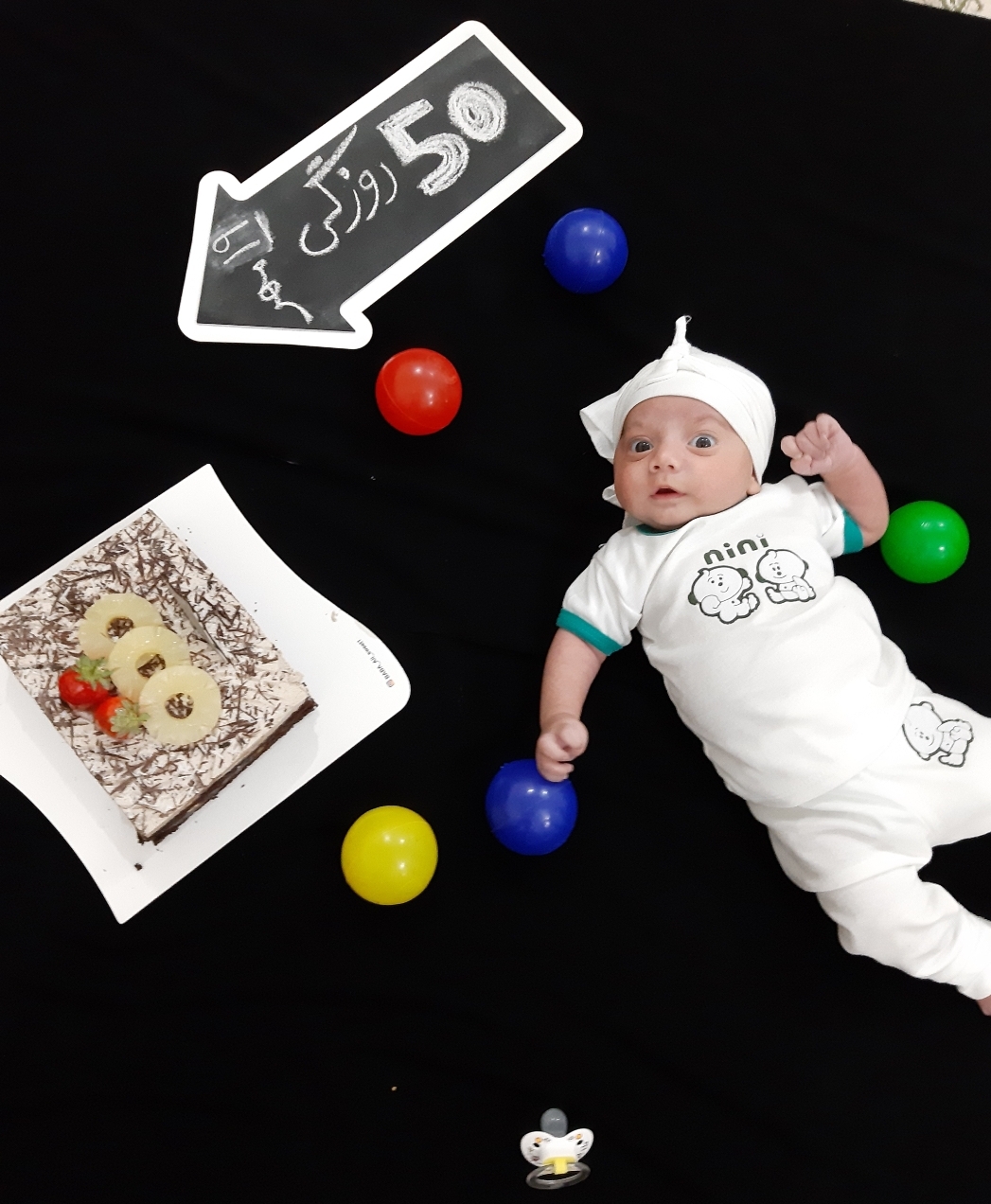 اولین خنده نوزاد محمد طه