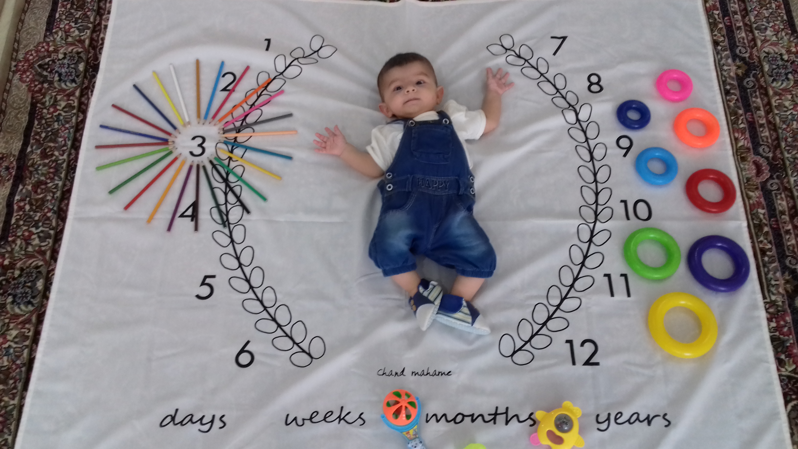 سه ماهگی نوزاد علیسان فرج اللهی