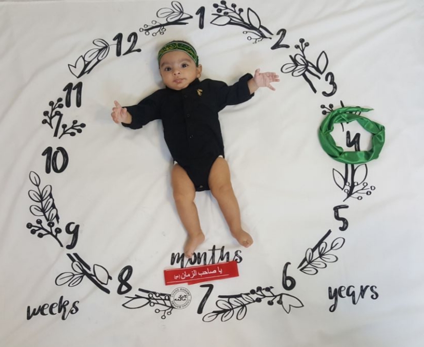 چهار ماهگی نوزاد مهراد ابراهیمی