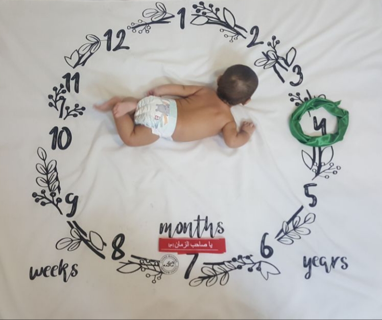 چهار ماهگی نوزاد مهراد ابراهیمی