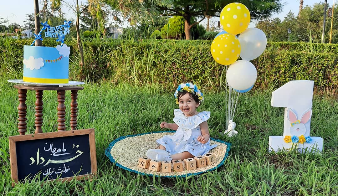 تولد یک سالگی کودک مرسانا معلمی