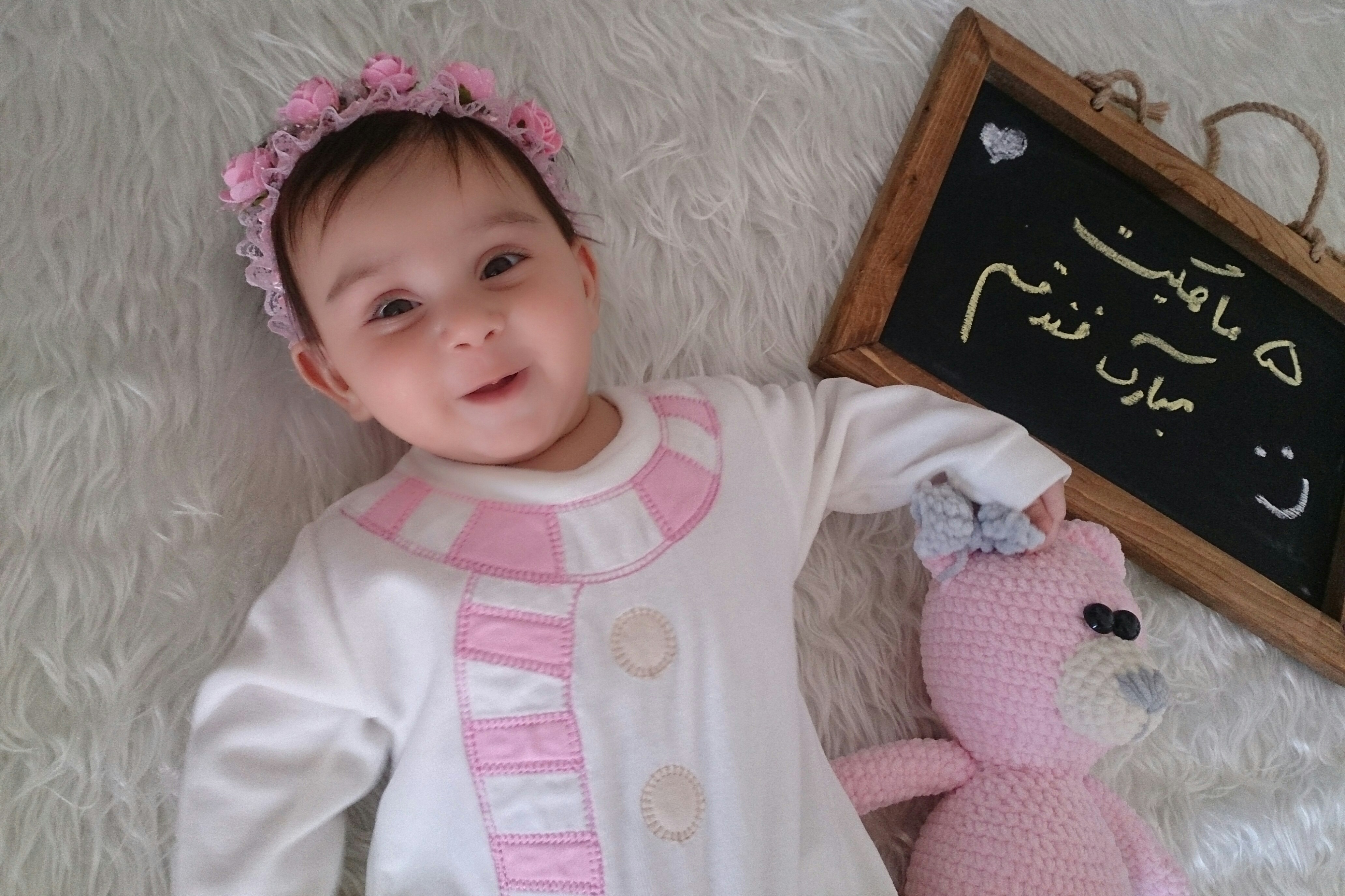 عکس نوزاد دختر مرسانا معلمی