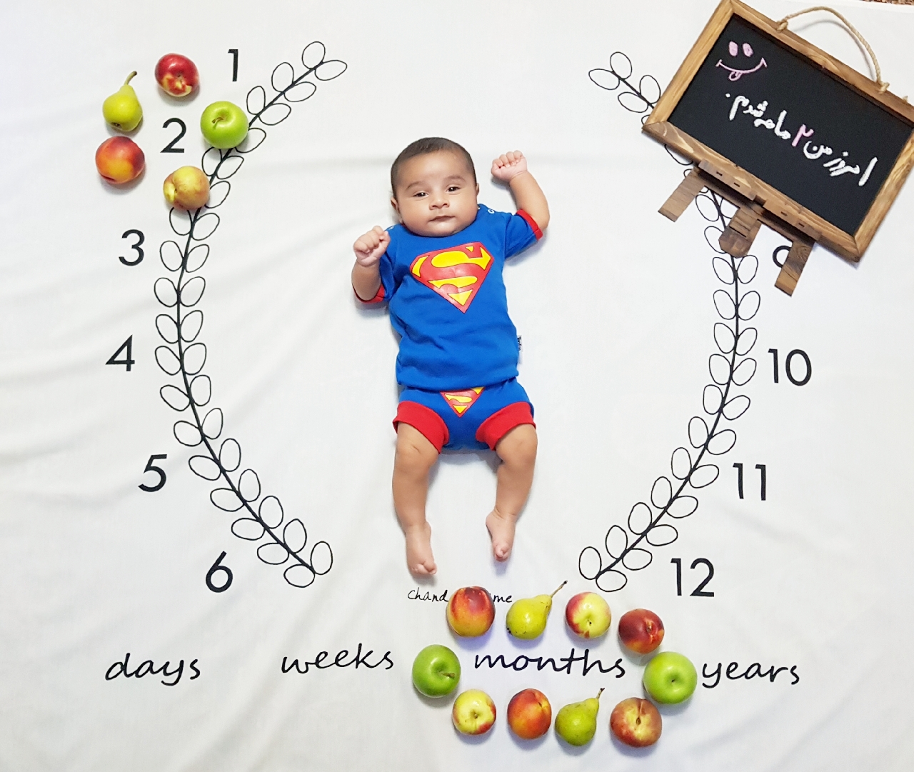 عکس نوزاد پسر سید کیان معراجی