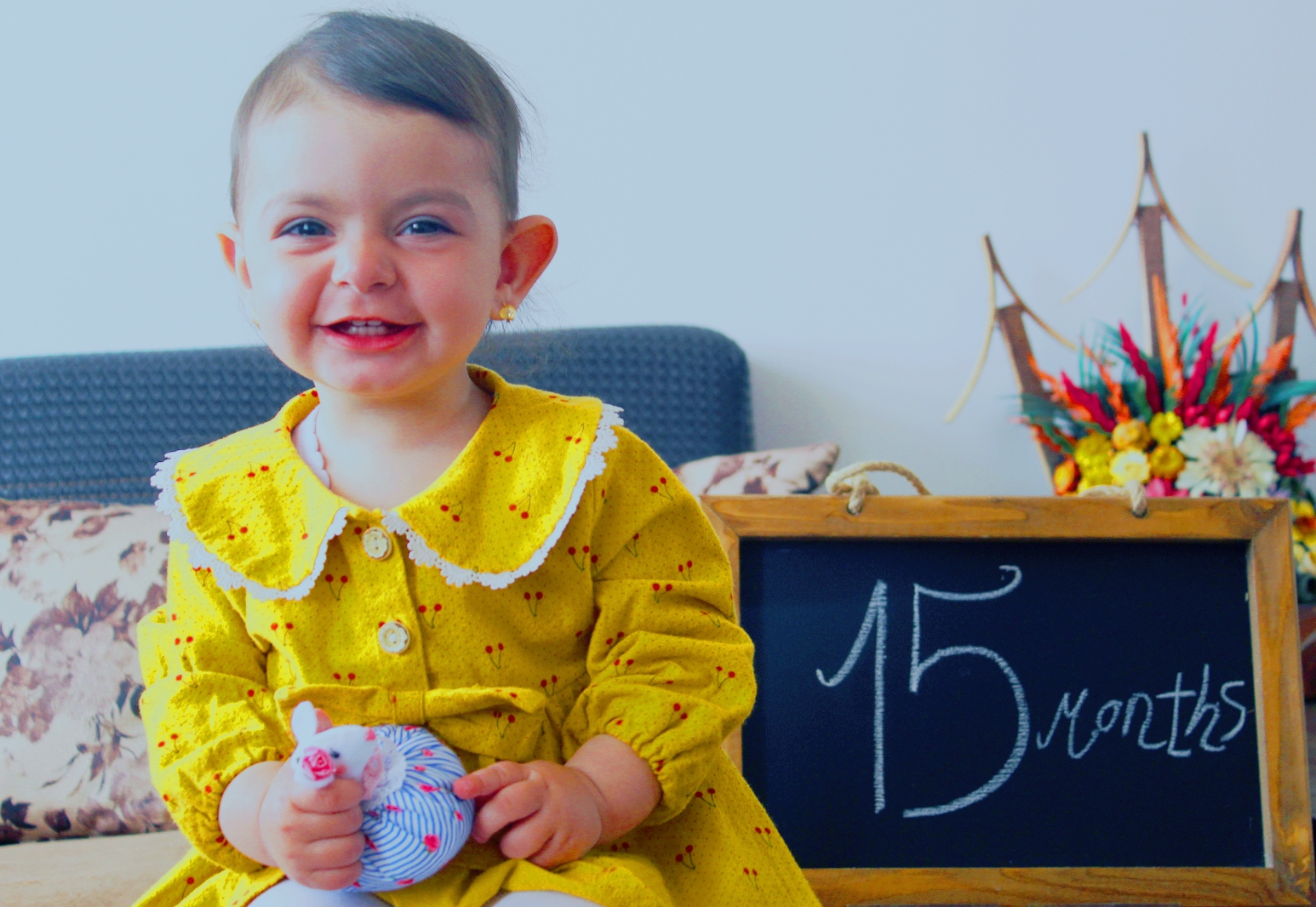 پانزده ماهگی کودک میترا زارع