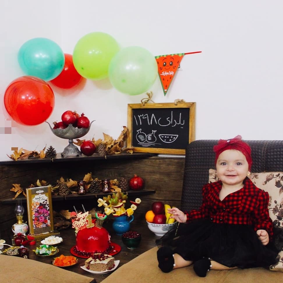 دوازده ماهگی نوزاد میترا زارع