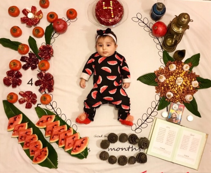 شب یلدا کودک جانان اوجان عباسي