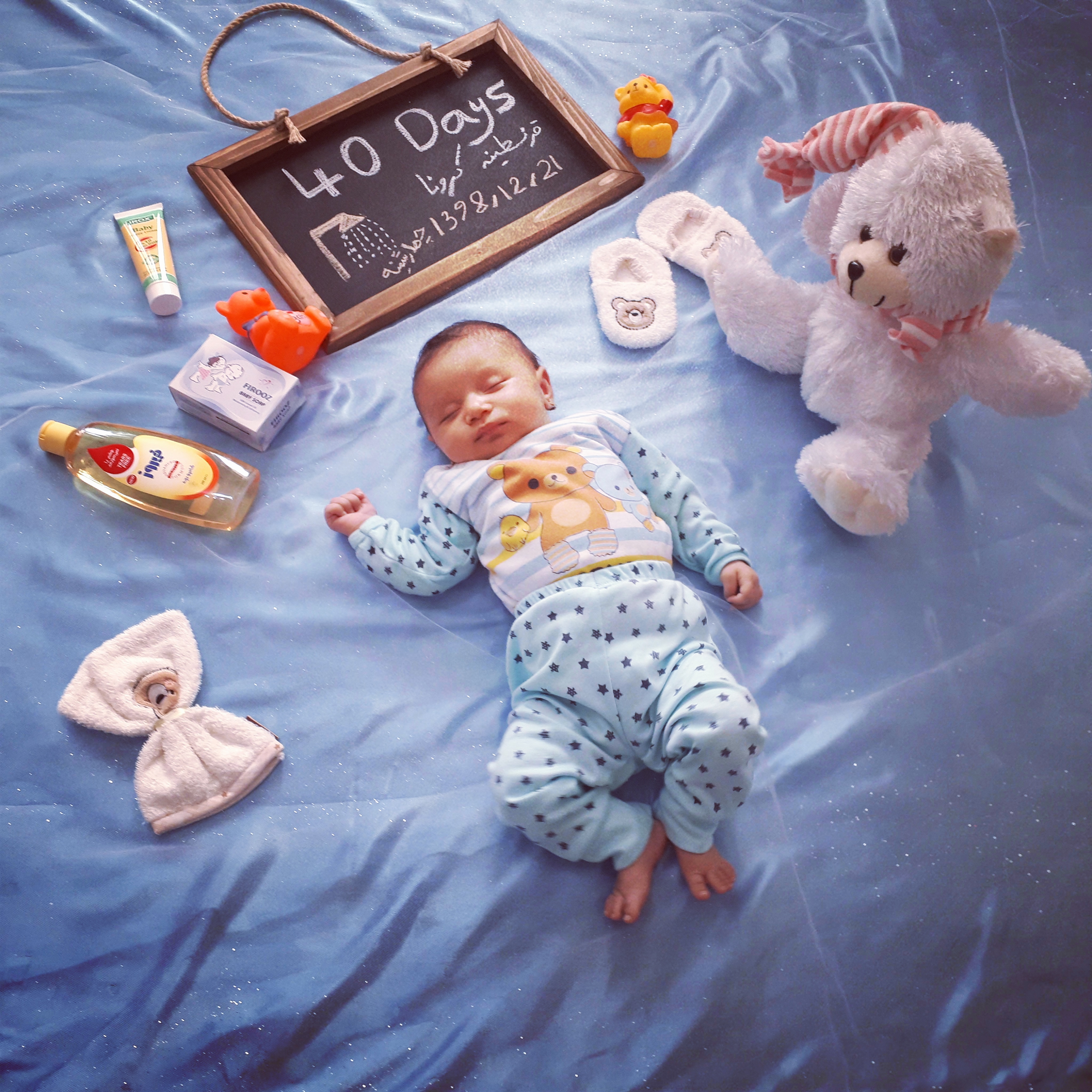 عکس نوزاد پسر رویسا غفاری فام