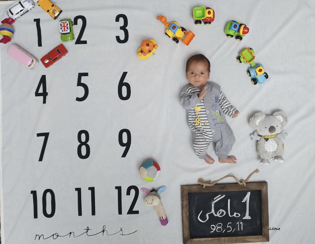 عکس محرم کودک پارسا عزیزی