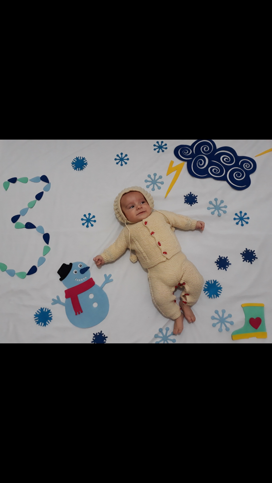 سه ماهگی نوزاد مستانه بیک زاده