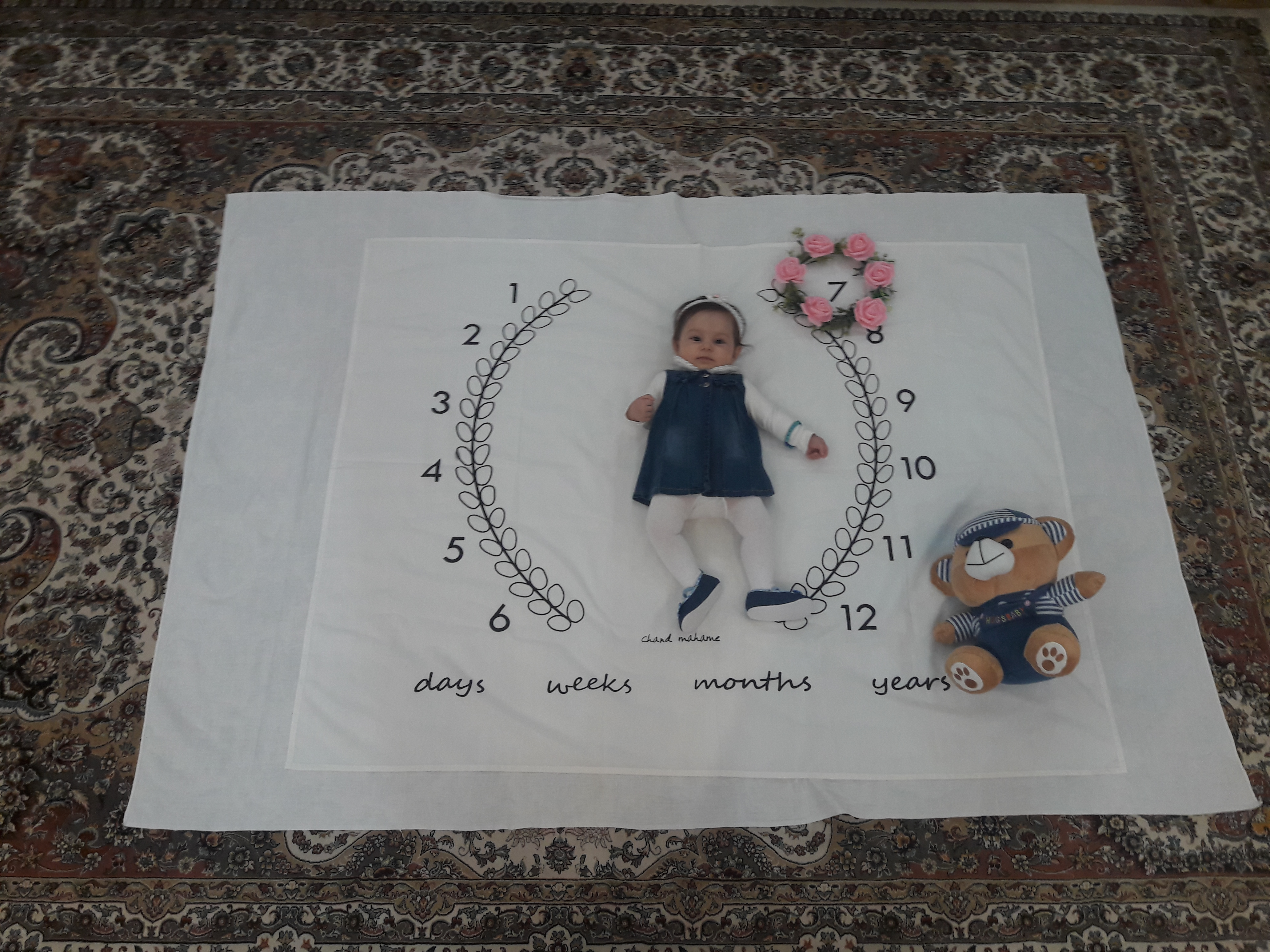 عکس نوزاد دختر سلین آصفی زاده