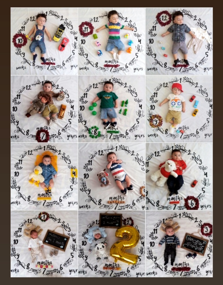 دوازده ماهگی نوزاد متین سعادتی