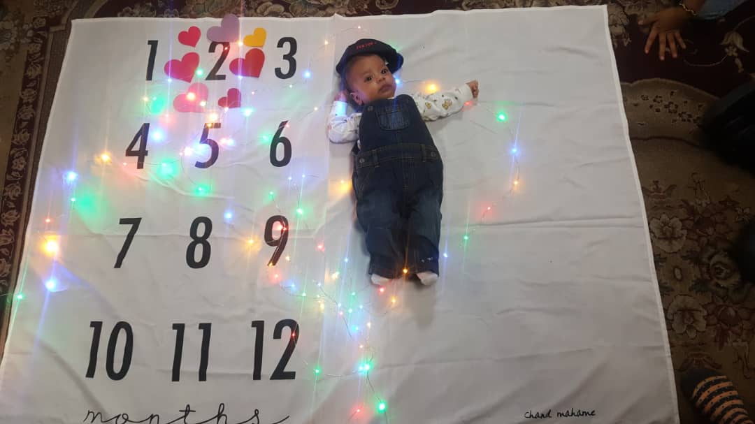 اولین خنده نوزاد سپهر زینلی