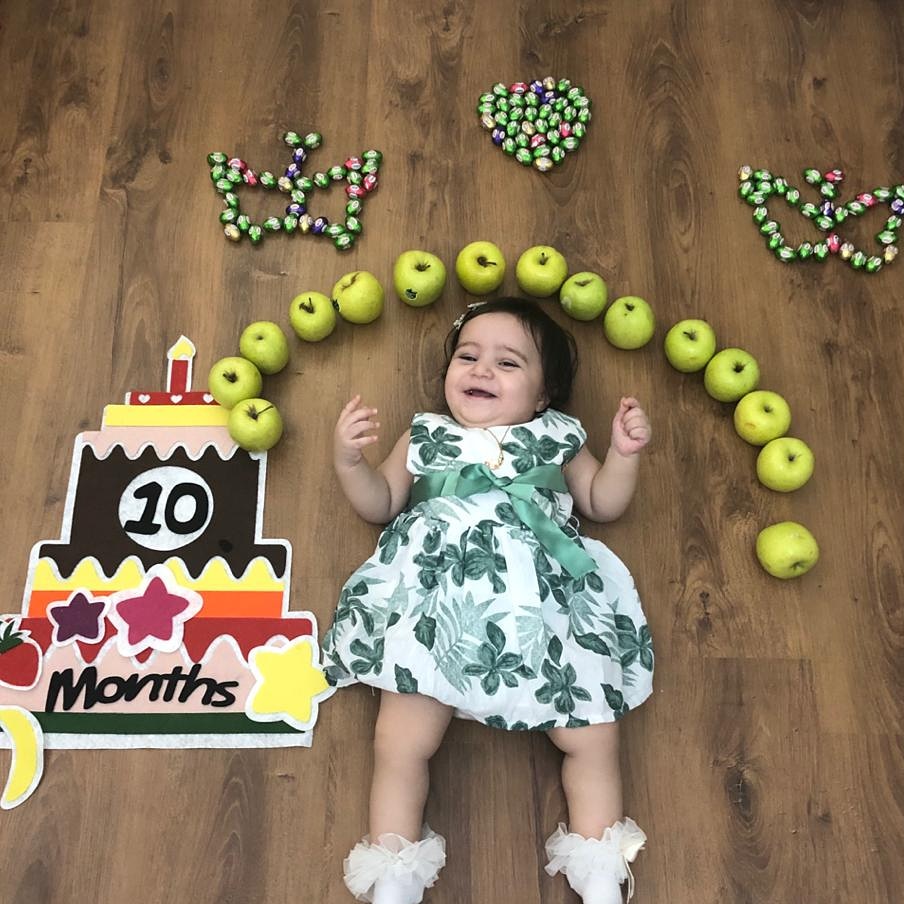 یازده ماهگی نوزاد دلنیا بشیری