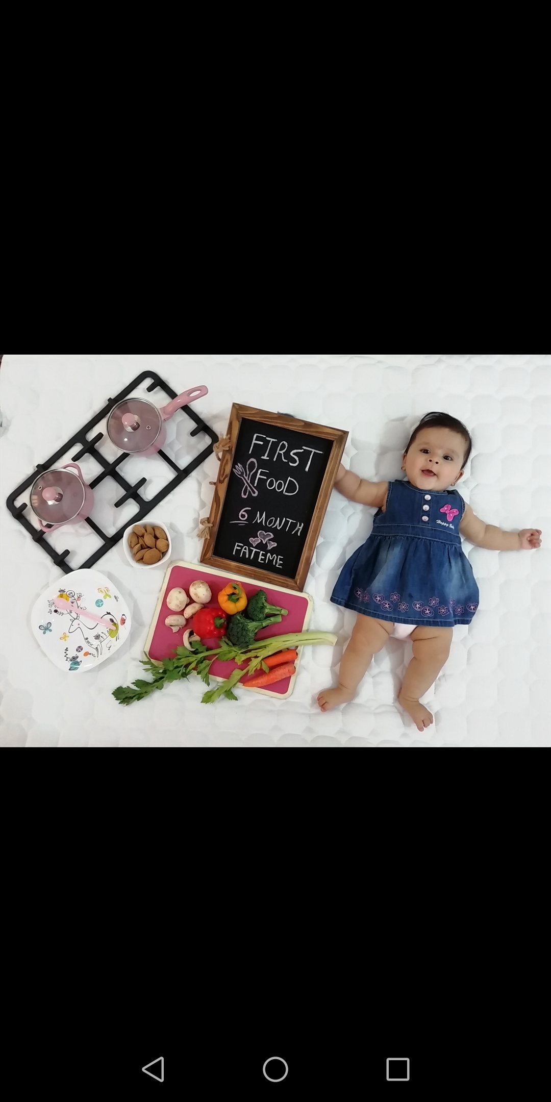 سه ماهگی نوزاد فاطمه کمالی