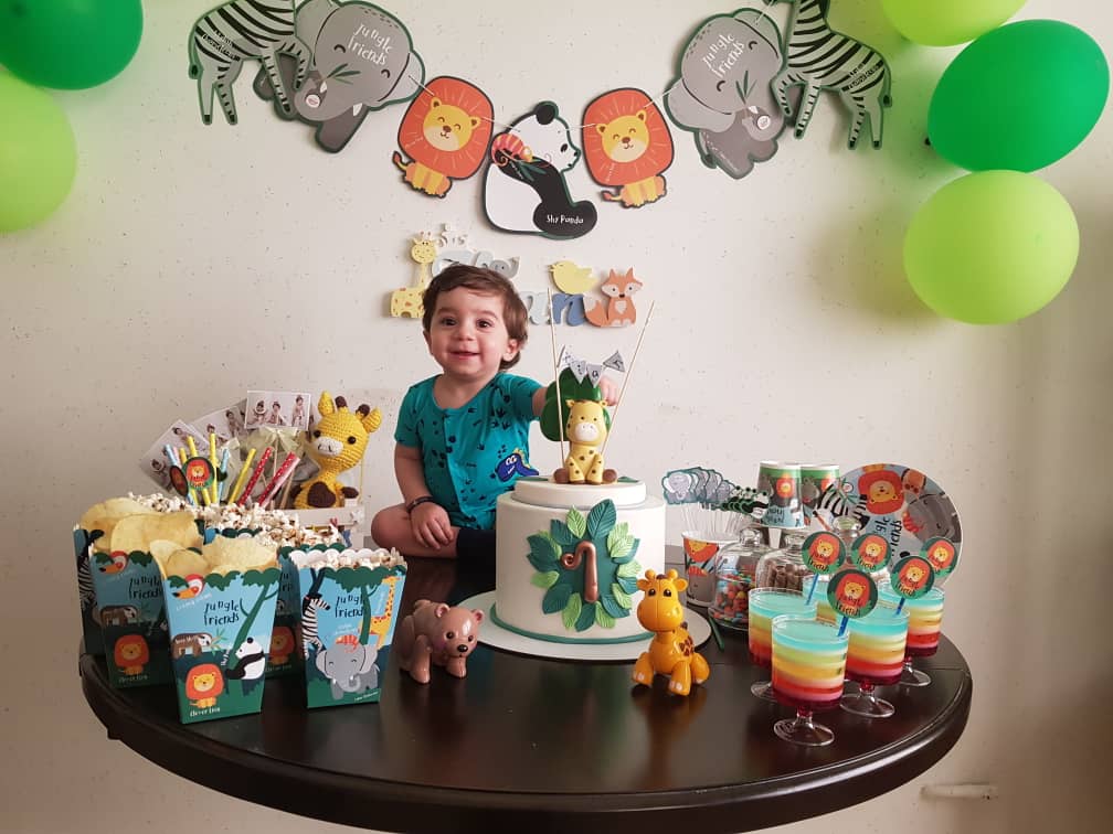 دوازده ماهگی نوزاد کیان فرهادی